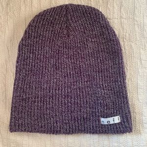 Purple Heather Neff Beanie